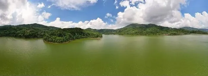 Framed Print : Aerial view drone shot of panorama abundant rainforest landscape nature mountains view in phuket thailand Framed Print : Aerial view drone shot of panorama abundant rainforest landscape nature mountains view in phuket thailand