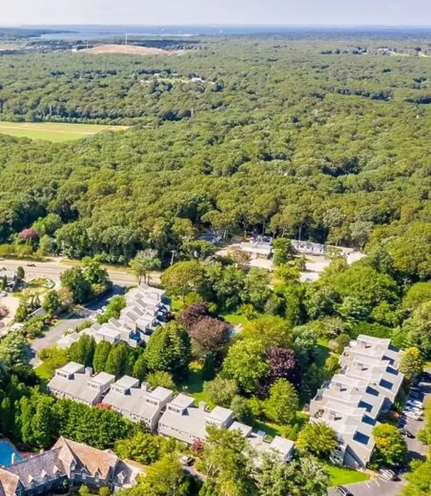 Framed Print : Aerial view of East Hampton Mews and areas north, East Hampton, NY Framed Print : Aerial view of East Hampton Mews and areas north, East Hampton, NY