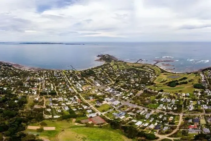 Framed Print : Aerial View of Flinders in Australia Framed Print : Aerial View of Flinders in Australia