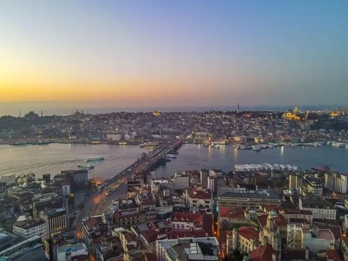 Framed Print : Aerial view of Galata Tower of istanbul Turkey Framed Print : Aerial view of Galata Tower of istanbul Turkey