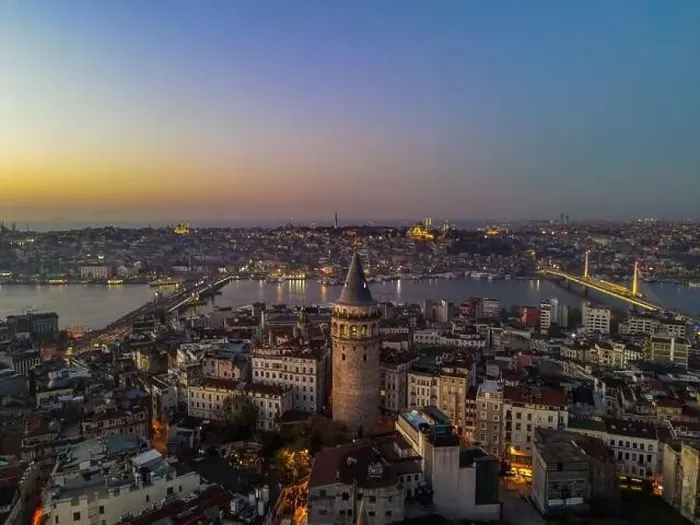 Framed Print : Aerial view of Galata Tower of istanbul Turkey Framed Print : Aerial view of Galata Tower of istanbul Turkey