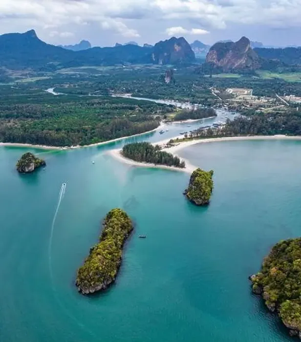 Framed Print : Aerial view of Hat Noppharat Thara Mu Ko Phi Phi National Park, Ao Nang, Krabi, Thailand Framed Print : Aerial view of Hat Noppharat Thara Mu Ko Phi Phi National Park, Ao Nang, Krabi, Thailand