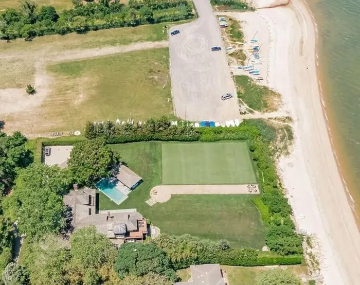 Framed Print : Aerial view of Havens beach and 25 Shaw Road, Sag Harbor, NY Framed Print : Aerial view of Havens beach and 25 Shaw Road, Sag Harbor, NY