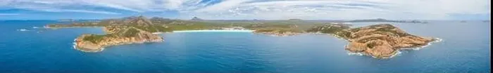 Framed Print : Aerial view of Hellfire bay near Esperance viewed during a cloudy day, Australia Framed Print : Aerial view of Hellfire bay near Esperance viewed during a cloudy day, Australia