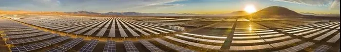 Framed Print : Aerial view of hundreds solar energy panels rows along the dry lands at Atacama Desert Framed Print : Aerial view of hundreds solar energy panels rows along the dry lands at Atacama Desert