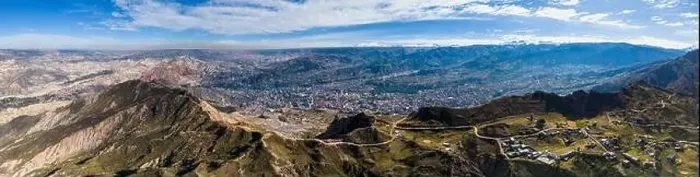 Framed Print : Aerial view from the impressive landmark Muela del Diablo down into the valley with the highest capital Framed Print : Aerial view from the impressive landmark Muela del Diablo down into the valley with the highest capital