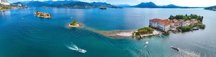 Framed Print : Aerial view of Isola Bella, in Isole Borromee archipelago in Lake Maggiore, Italy Framed Print : Aerial view of Isola Bella, in Isole Borromee archipelago in Lake Maggiore, Italy