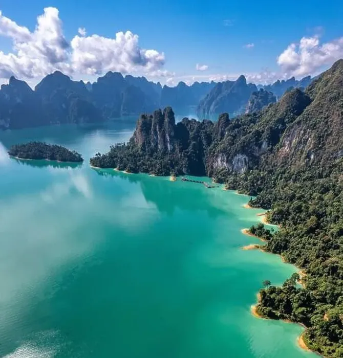 Framed Print : Aerial view of Khao Sok national park Cheow Lan Dam lake in Surat Thani, Thailand Framed Print : Aerial view of Khao Sok national park Cheow Lan Dam lake in Surat Thani, Thailand