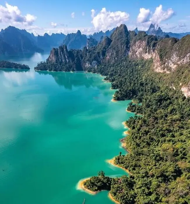 Framed Print : Aerial view of Khao Sok national park Cheow Lan Dam lake in Surat Thani, Thailand Framed Print : Aerial view of Khao Sok national park Cheow Lan Dam lake in Surat Thani, Thailand