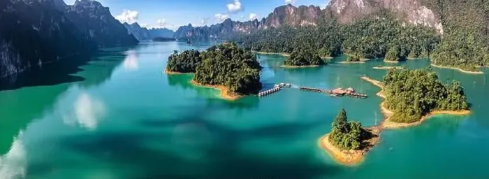 Framed Print : Aerial view of Khao Sok national park Cheow Lan Dam lake in Surat Thani, Thailand Framed Print : Aerial view of Khao Sok national park Cheow Lan Dam lake in Surat Thani, Thailand