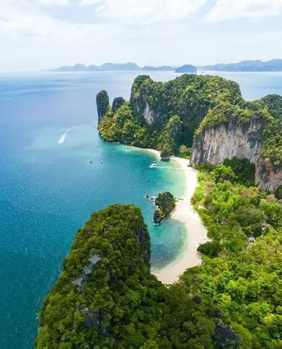 Framed Print : Aerial view of Koh Hong island in Krabi province, Thailand Framed Print : Aerial view of Koh Hong island in Krabi province, Thailand