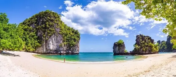 Framed Print : Aerial view of Koh Hong island in Krabi province, Thailand Framed Print : Aerial view of Koh Hong island in Krabi province, Thailand
