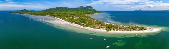 Framed Print : Aerial view of koh Mook or koh Muk island, in Trang, Thailand Framed Print : Aerial view of koh Mook or koh Muk island, in Trang, Thailand