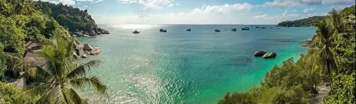 Framed Print : Aerial view of Koh Tao, Samui Province, Thailand, South east Asia Framed Print : Aerial view of Koh Tao, Samui Province, Thailand, South east Asia