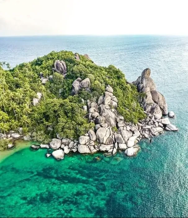 Framed Print : Aerial view of Koh Tao, Samui Province, Thailand, South east Asia Framed Print : Aerial view of Koh Tao, Samui Province, Thailand, South east Asia