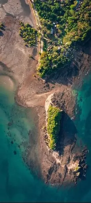 Framed Print : Aerial view of Laem Kho Kwang Beach in Koh Lanta, Krabi, Thailand Framed Print : Aerial view of Laem Kho Kwang Beach in Koh Lanta, Krabi, Thailand