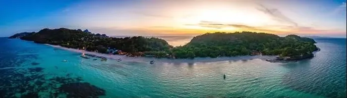 Framed Print : Aerial view of Laem Tong Beach or Laemtong bay in koh Phi Phi, Krabi, Thailand Framed Print : Aerial view of Laem Tong Beach or Laemtong bay in koh Phi Phi, Krabi, Thailand