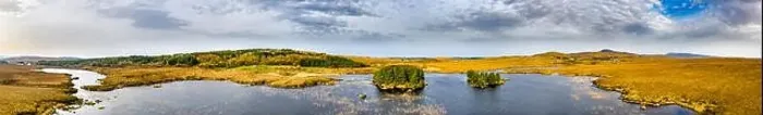 Framed Print : Aerial view of Loch Mhin Leic na Leabhar - Meenlecknalore Lough - close to Dungloe in County Donegal, Ireland Framed Print : Aerial view of Loch Mhin Leic na Leabhar - Meenlecknalore Lough - close to Dungloe in County Donegal, Ireland