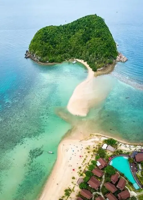 Framed Print : Aerial view of Mae Haad beach in koh Phangan, Surat Thani, Thailand Framed Print : Aerial view of Mae Haad beach in koh Phangan, Surat Thani, Thailand