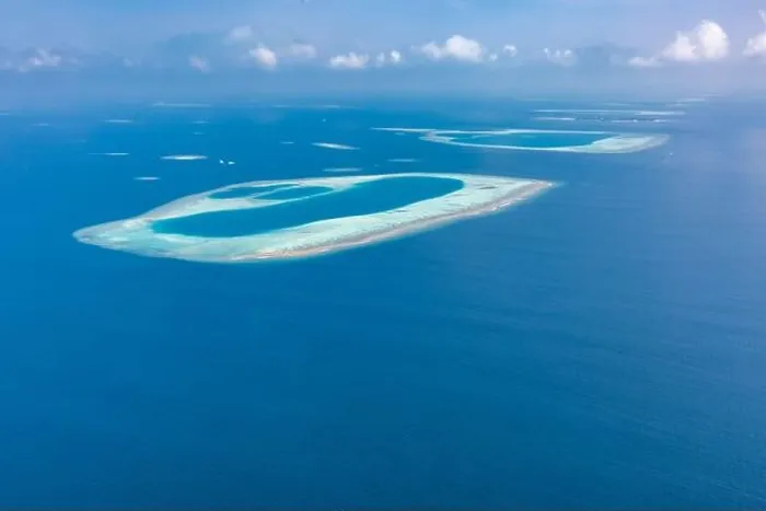 Framed Print : Aerial view of Maldives atolls is the world top beauty. Maldives tourism. Aerial seascape and landscape with shades of view, exotic travel destination Framed Print : Aerial view of Maldives atolls is the world top beauty. Maldives tourism. Aerial seascape and landscape with shades of view, exotic travel destination