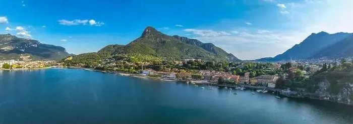 Framed Print : Aerial view of Malgrate Lecco in Lake Como, Italy Framed Print : Aerial view of Malgrate Lecco in Lake Como, Italy