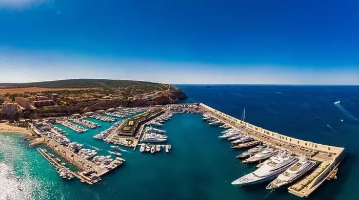 Framed Print : Aerial view, marina Port Adriano, El Toro, region Santa Ponca, Majorca, Balearic Islands, Spain Framed Print : Aerial view, marina Port Adriano, El Toro, region Santa Ponca, Majorca, Balearic Islands, Spain