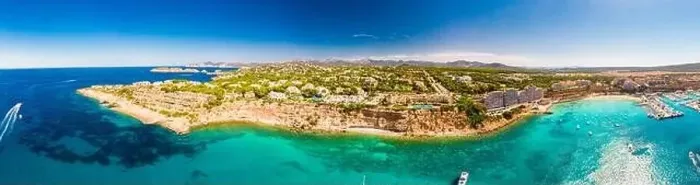 Framed Print : Aerial view, marina Port Adriano, El Toro, region Santa Ponca, Majorca, Balearic Islands, Spain Framed Print : Aerial view, marina Port Adriano, El Toro, region Santa Ponca, Majorca, Balearic Islands, Spain