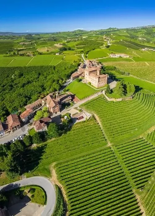 Framed Print : Aerial view of the medieval Castello di Grinzane Cavour. Grinzane Cavour, Langhe, Piedmont, Italy, Europe Framed Print : Aerial view of the medieval Castello di Grinzane Cavour. Grinzane Cavour, Langhe, Piedmont, Italy, Europe