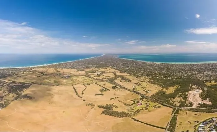 Framed Print : Aerial View of Mornington Peninsula Australia Framed Print : Aerial View of Mornington Peninsula Australia