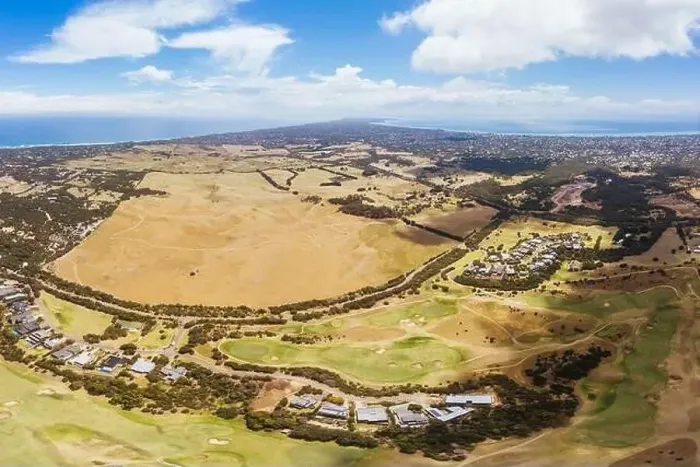 Framed Print : Aerial View of Mornington Peninsula Australia Framed Print : Aerial View of Mornington Peninsula Australia