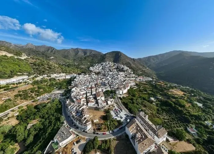Framed Print : aerial view of the municipality of Ojen in the province of Malaga, Andalusia Framed Print : aerial view of the municipality of Ojen in the province of Malaga, Andalusia