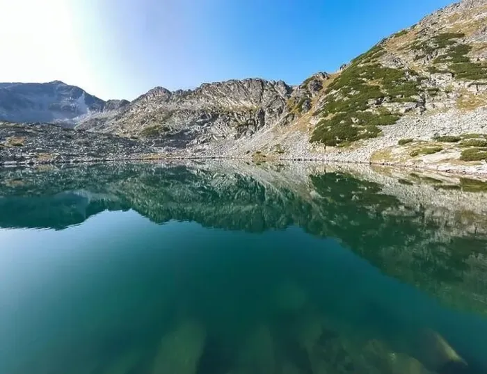 Framed Print : Aerial view of Musalenski lakes, Rila mountain, Bulgaria Framed Print : Aerial view of Musalenski lakes, Rila mountain, Bulgaria