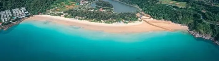 Framed Print : Aerial view of Nai Harn beach in Phuket, Thailand Framed Print : Aerial view of Nai Harn beach in Phuket, Thailand