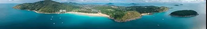 Framed Print : Aerial view of Nai Harn beach in Phuket, Thailand Framed Print : Aerial view of Nai Harn beach in Phuket, Thailand