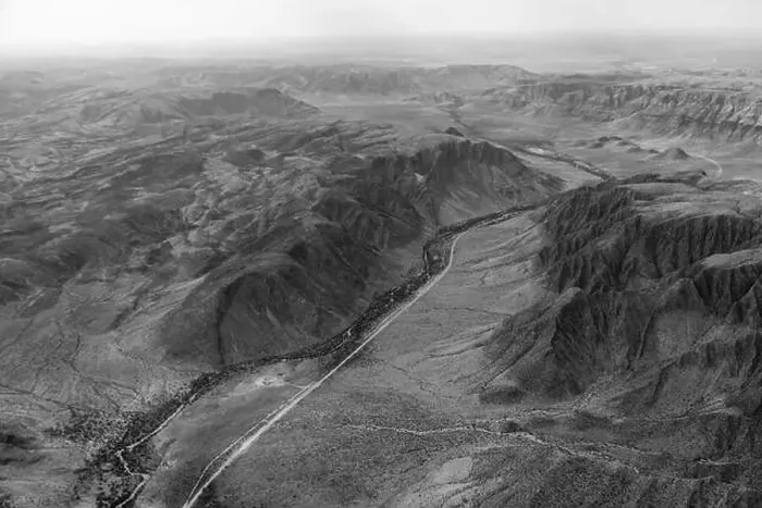 Framed Print : Aerial View of Namibia Framed Print : Aerial View of Namibia