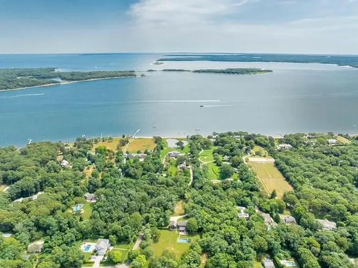 Framed Print : aerial view of north haven and points beyond Framed Print : aerial view of north haven and points beyond