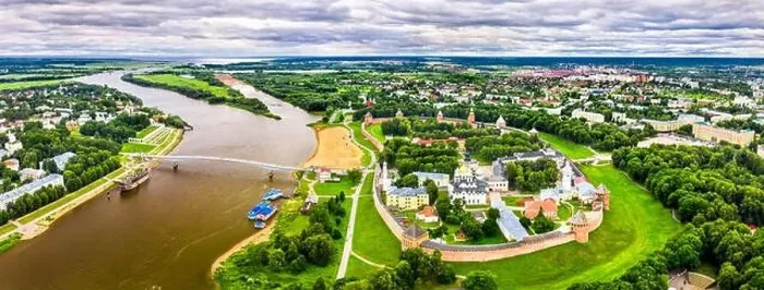 Framed Print : Aerial view of Novgorod Detinets in Russia Framed Print : Aerial view of Novgorod Detinets in Russia