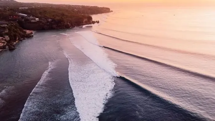 Framed Print : Aerial view of ocean coastline landscape with beautiful waves in the evening Framed Print : Aerial view of ocean coastline landscape with beautiful waves in the evening