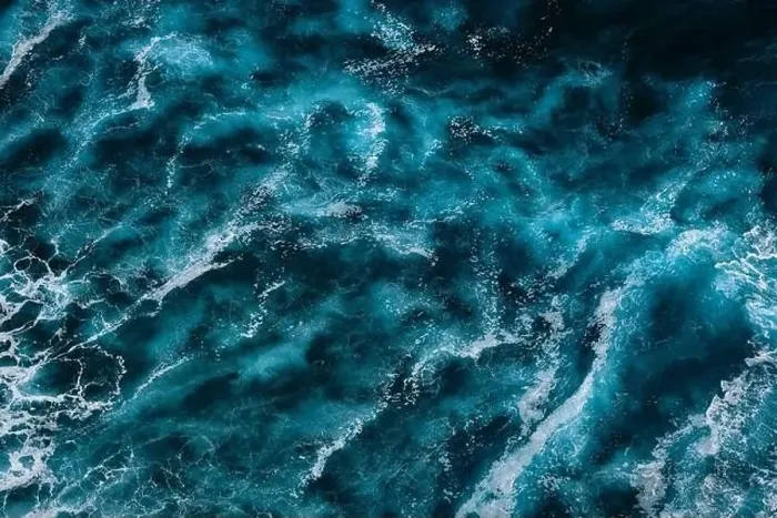 Framed Print : Aerial view to ocean waves. Blue water background. Dramatic colors photo Framed Print : Aerial view to ocean waves. Blue water background. Dramatic colors photo
