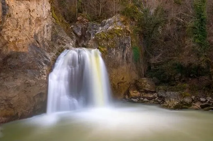 Framed Print : Aerial view of of Ilıca Waterfall in Küre Mountains National Park, Turkey Framed Print : Aerial view of of Ilıca Waterfall in Küre Mountains National Park, Turkey