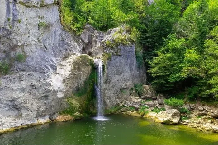 Framed Print : Aerial view of of Ilıca Waterfall in Küre Mountains National Park, Turkey Framed Print : Aerial view of of Ilıca Waterfall in Küre Mountains National Park, Turkey