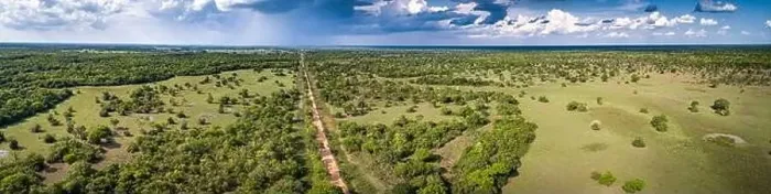 Framed Print : Aerial view panorama of typical Pantanal landscape with Transpantaneira, meadows, forest, pasture an Framed Print : Aerial view panorama of typical Pantanal landscape with Transpantaneira, meadows, forest, pasture an