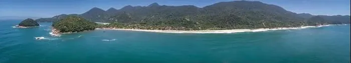 Framed Print : Aerial view panorama to wonderful Green Coast shoreline and mountains covered with Atlantic Forest Framed Print : Aerial view panorama to wonderful Green Coast shoreline and mountains covered with Atlantic Forest