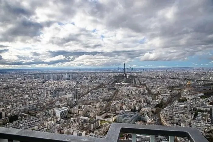 Framed Print : aerial view of Paris with Eiffel Tower France Framed Print : aerial view of Paris with Eiffel Tower France