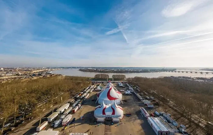Framed Print : Aerial view Place des Quinconces, Bordeaux and the Garonne river, filmed by drone, France, Europe Framed Print : Aerial view Place des Quinconces, Bordeaux and the Garonne river, filmed by drone, France, Europe