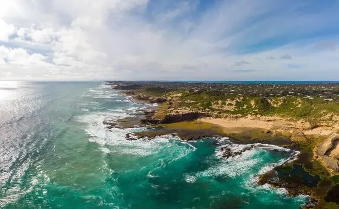 Framed Print : Aerial View of Point Nepean Australia Framed Print : Aerial View of Point Nepean Australia