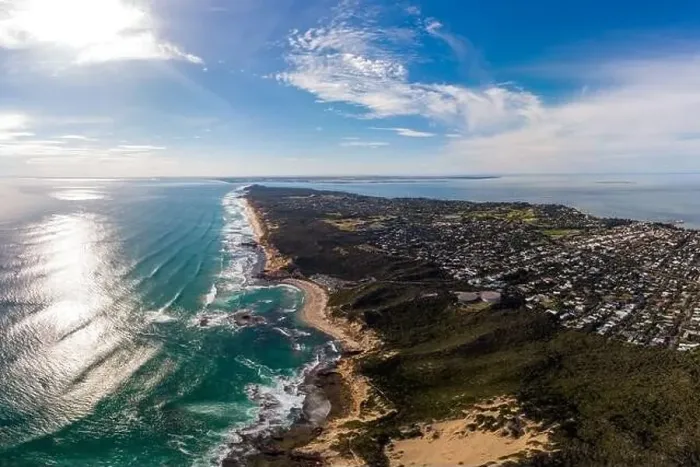 Framed Print : Aerial View of Point Nepean Australia Framed Print : Aerial View of Point Nepean Australia