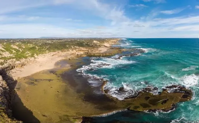 Framed Print : Aerial View of Point Nepean Australia Framed Print : Aerial View of Point Nepean Australia