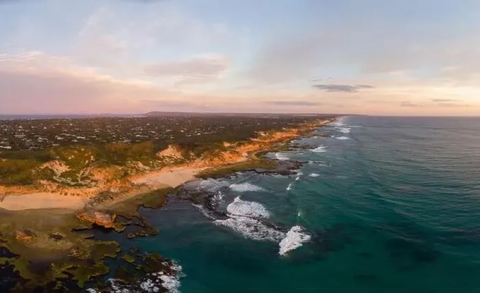 Framed Print : Aerial View of Point Nepean Australia Framed Print : Aerial View of Point Nepean Australia
