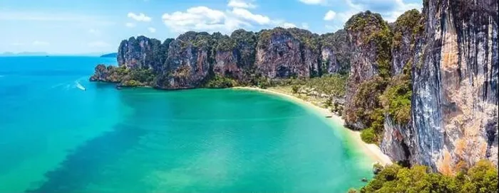 Framed Print : Aerial view of Railay and Phra nang Cave Beach in Krabi, Thailand Framed Print : Aerial view of Railay and Phra nang Cave Beach in Krabi, Thailand